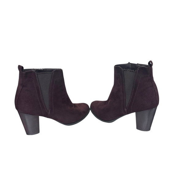 Lady Godiva Women's Ankle Suede Boots in Rich Brown - Picture 2 of 7